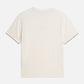 Antique White טי שירט קצרה לנשים Embroidered Slub SCOTCH & SODA