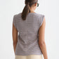 Slate Gray טי־שירט פסים עם שרוולים מקופלים לנשים Striped SCOTCH & SODA