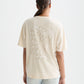 Lavender טי־שירט בגזרה רחבה לנשים Washed Artwork SCOTCH & SODA
