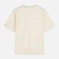 Antique White טי שירט קצרה לנשים Scotch & Soda x Basquiat SCOTCH & SODA