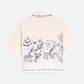 Misty Rose חולצה מכופתרת קצרה לנשים Printed Camp SCOTCH & SODA