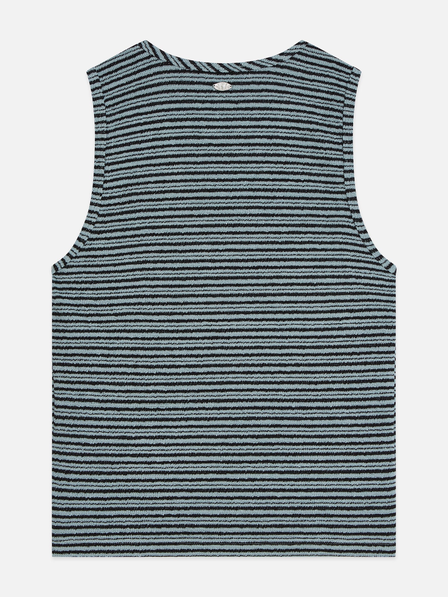 Dim Gray גופיה לנשים Stripe V-Neck SCOTCH & SODA