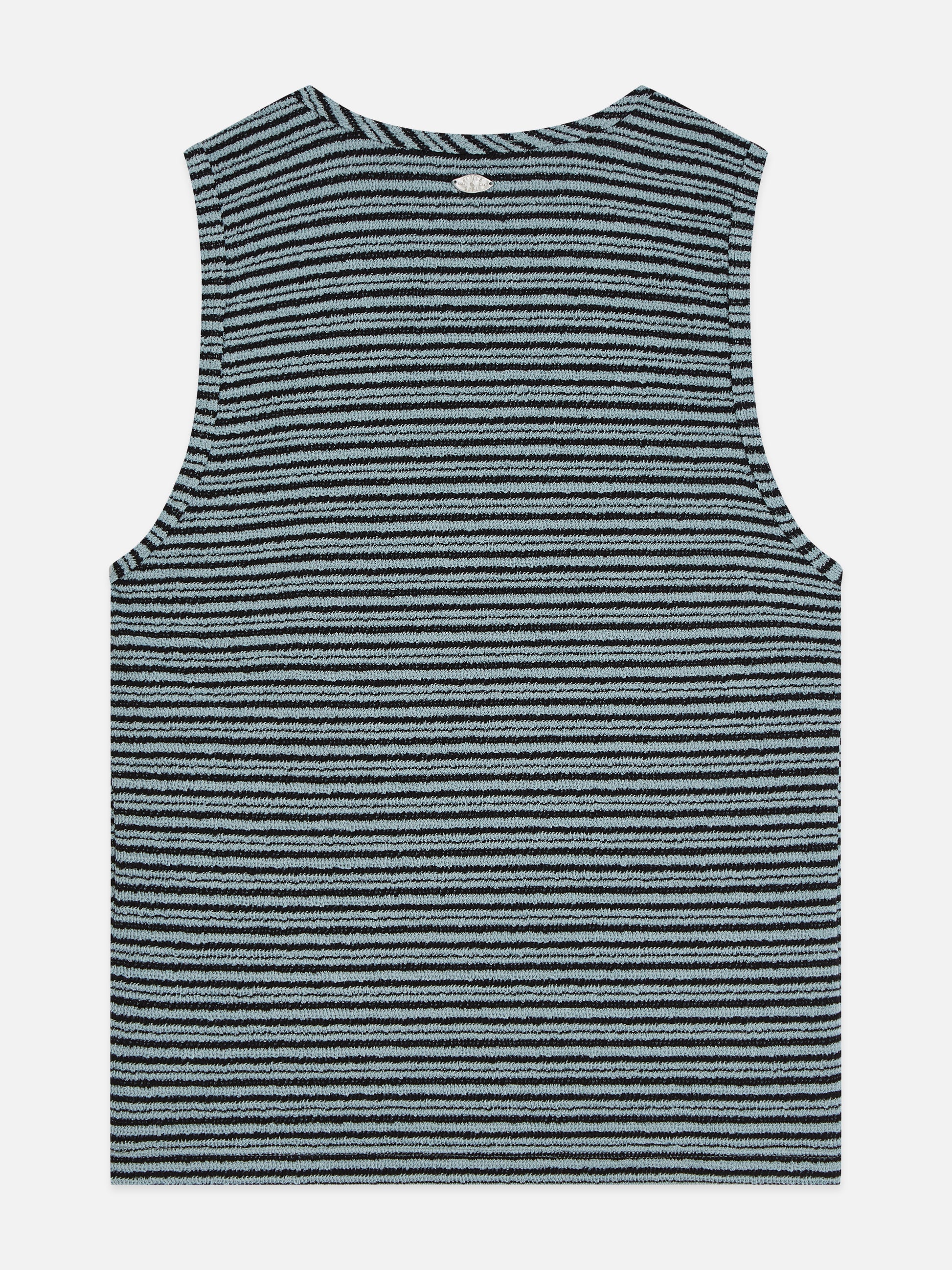Dim Gray גופיה לנשים Stripe V-Neck SCOTCH & SODA