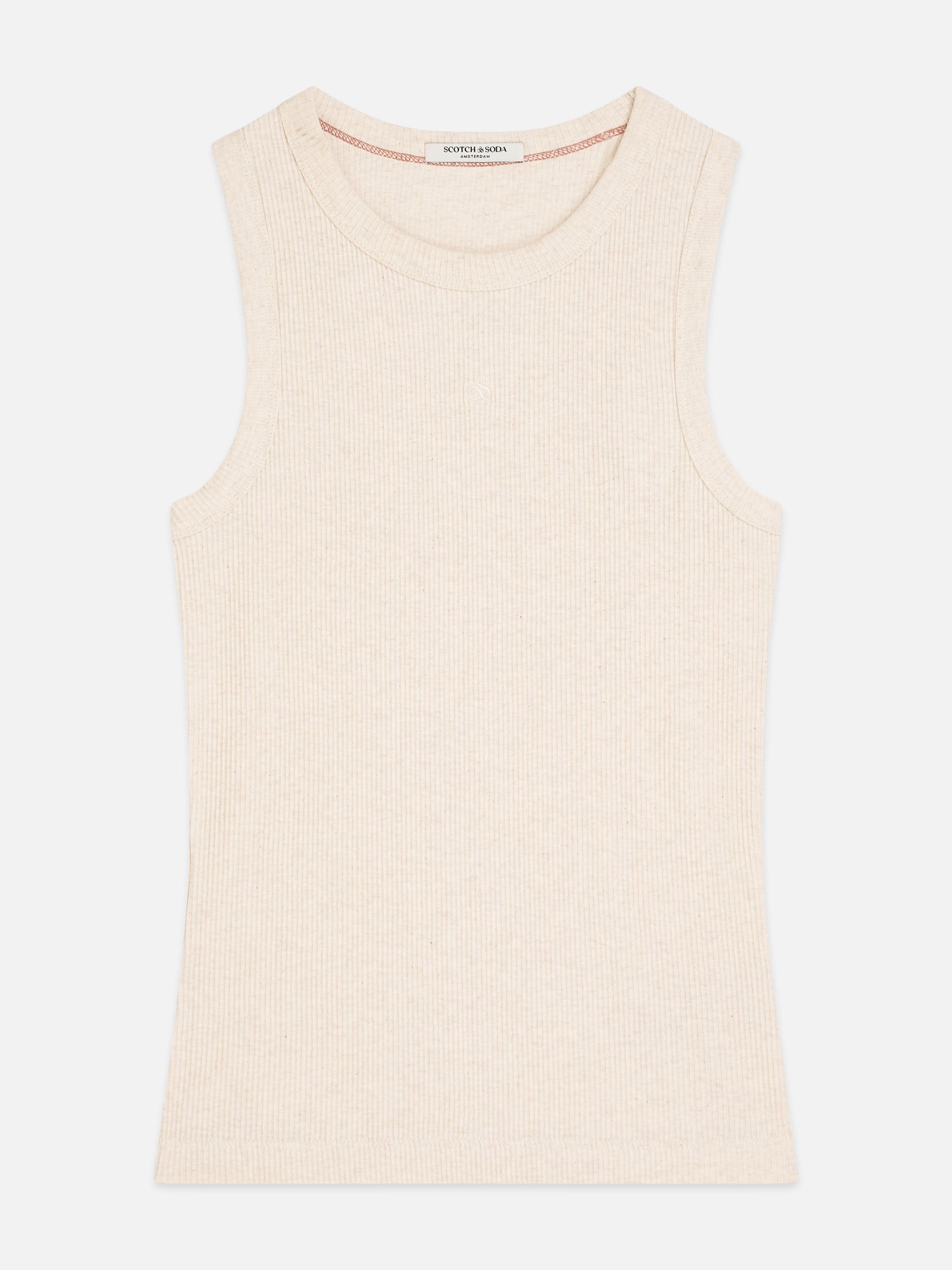 Antique White גופיה לנשים Rib Racer SCOTCH & SODA