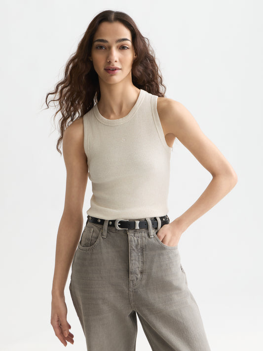Lavender גופיה לנשים Rib Racer SCOTCH & SODA