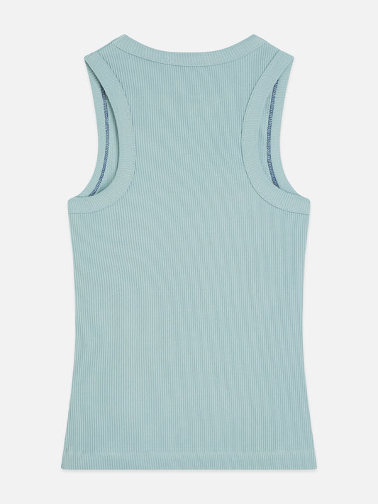 Light Steel Blue גופיה לנשים Rib Racer SCOTCH & SODA