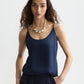 Black גופיה לנשים Jersey/Woven SCOTCH & SODA
