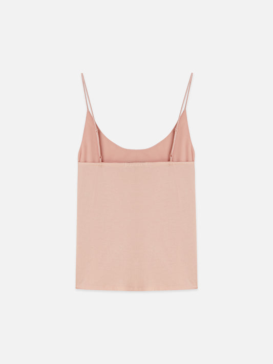 Light Pink גופיה לנשים Jersey/Woven SCOTCH & SODA