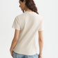 Lavender טי שירט קצרה לנשים Rib SCOTCH & SODA