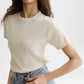 Lavender טי שירט קצרה לנשים Rib SCOTCH & SODA