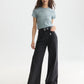 Lavender טי שירט קצרה לנשים Open Structure SCOTCH & SODA