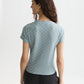 Lavender טי שירט קצרה לנשים Open Structure SCOTCH & SODA