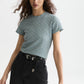 Lavender טי שירט קצרה לנשים Open Structure SCOTCH & SODA