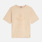 Wheat טי שירט קצרה לנשים Flock Artwork SCOTCH & SODA