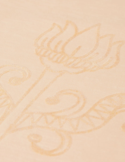 Wheat טי שירט קצרה לנשים Flock Artwork SCOTCH & SODA