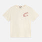 Antique White טי שירט קצרה לנשים Front And Back Artwork SCOTCH & SODA