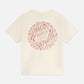 Antique White טי שירט קצרה לנשים Front And Back Artwork SCOTCH & SODA