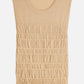 Tan גופיה לנשים Smock Stitch SCOTCH & SODA