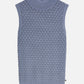 Light Slate Gray גופיה לנשים Pointelle Metallic SCOTCH & SODA