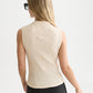 Lavender גופיה לנשים Embossed Pleat SCOTCH & SODA