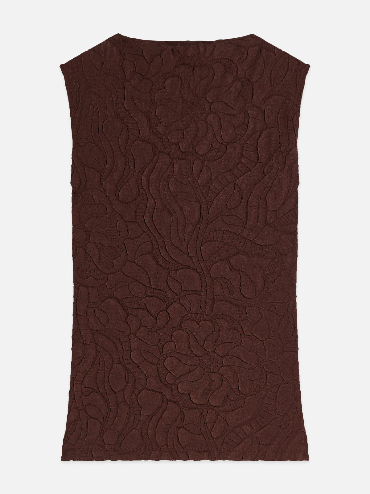 Dark Slate Gray גופיה לנשים Embossed Pleat SCOTCH & SODA