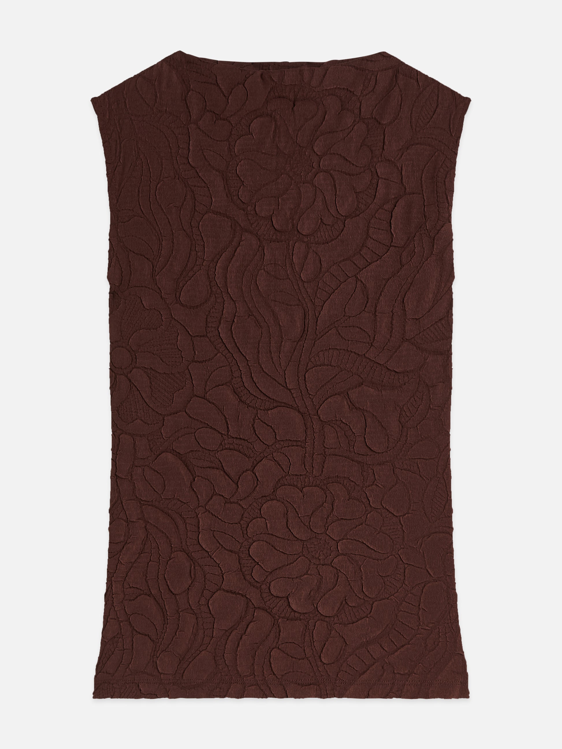 Dark Slate Gray גופיה לנשים Embossed Pleat SCOTCH & SODA