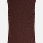 Dark Slate Gray גופיה לנשים Embossed Pleat SCOTCH & SODA