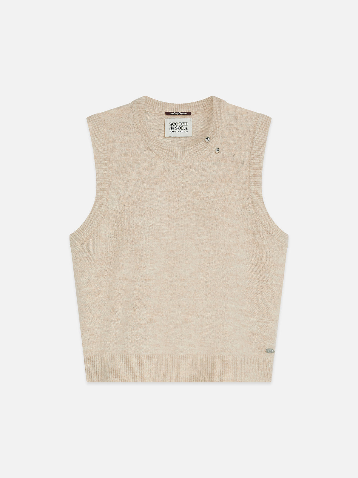 Gray ווסט לנשים Hardware Detail SCOTCH & SODA
