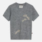 Dim Gray סוודר לנשים Embroidered Short-Sleeved SCOTCH & SODA