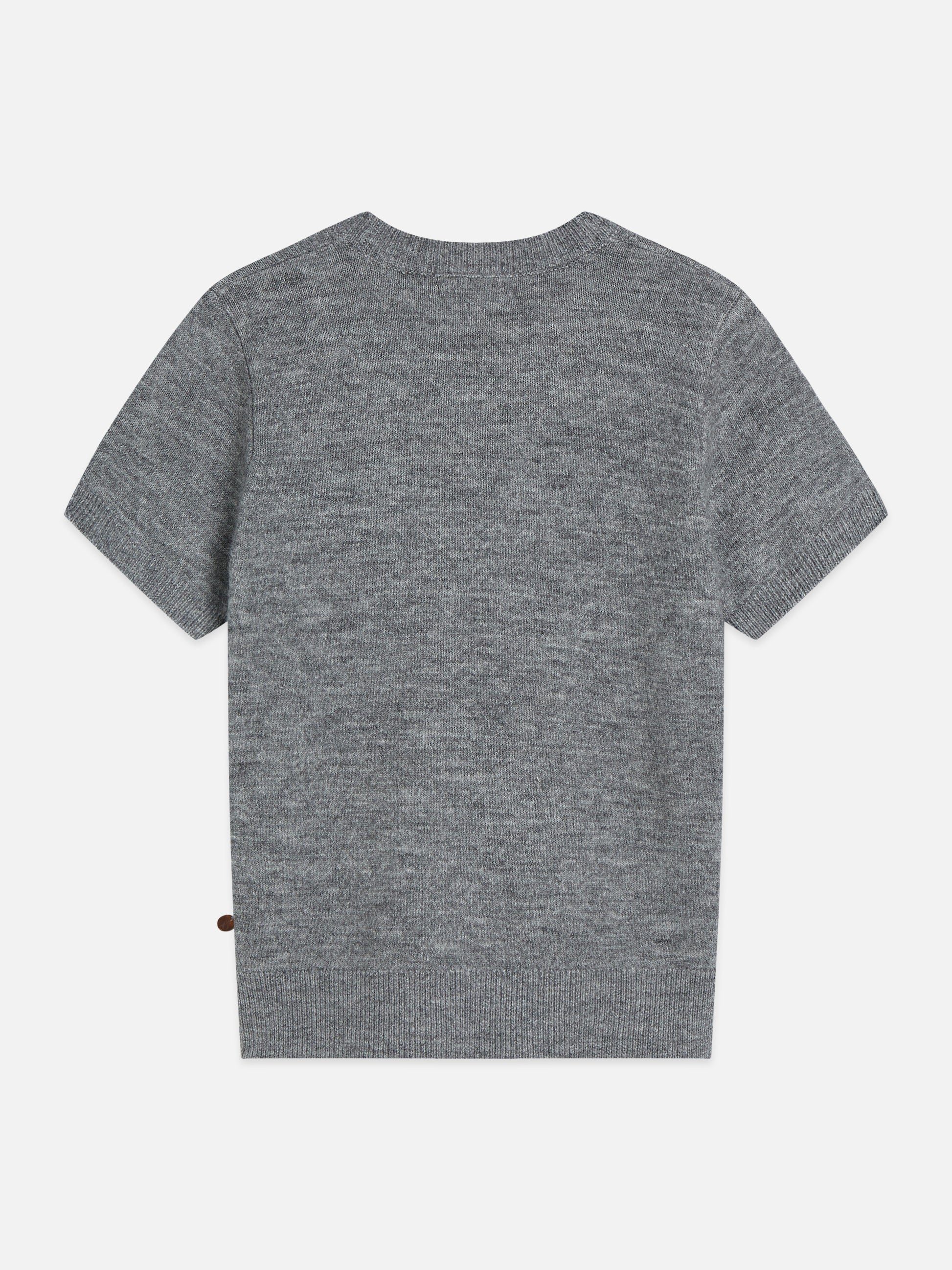 Dim Gray סוודר לנשים Embroidered Short-Sleeved SCOTCH & SODA