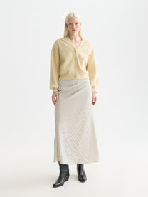Light Gray קרדיגן לנשים Fuzzy Relaxed SCOTCH & SODA