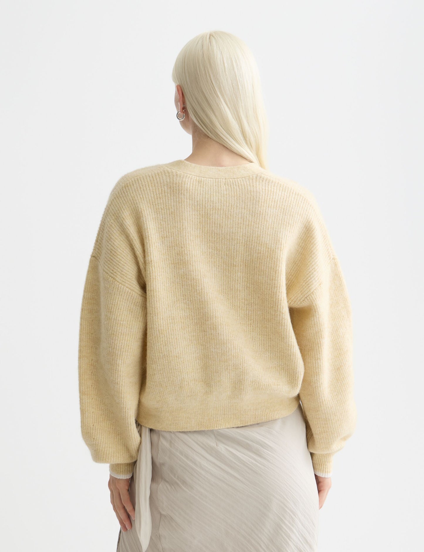 Tan קרדיגן לנשים Fuzzy Relaxed SCOTCH & SODA