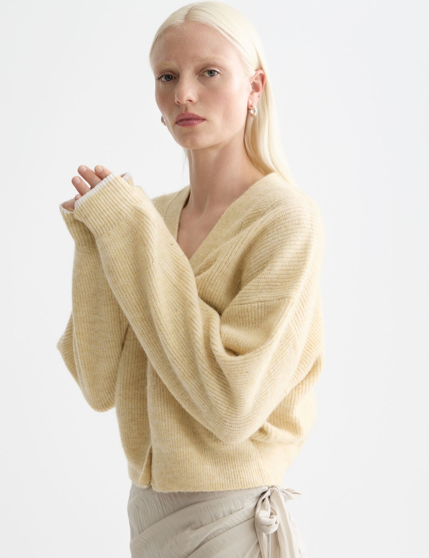 Seashell קרדיגן לנשים Fuzzy Relaxed SCOTCH & SODA