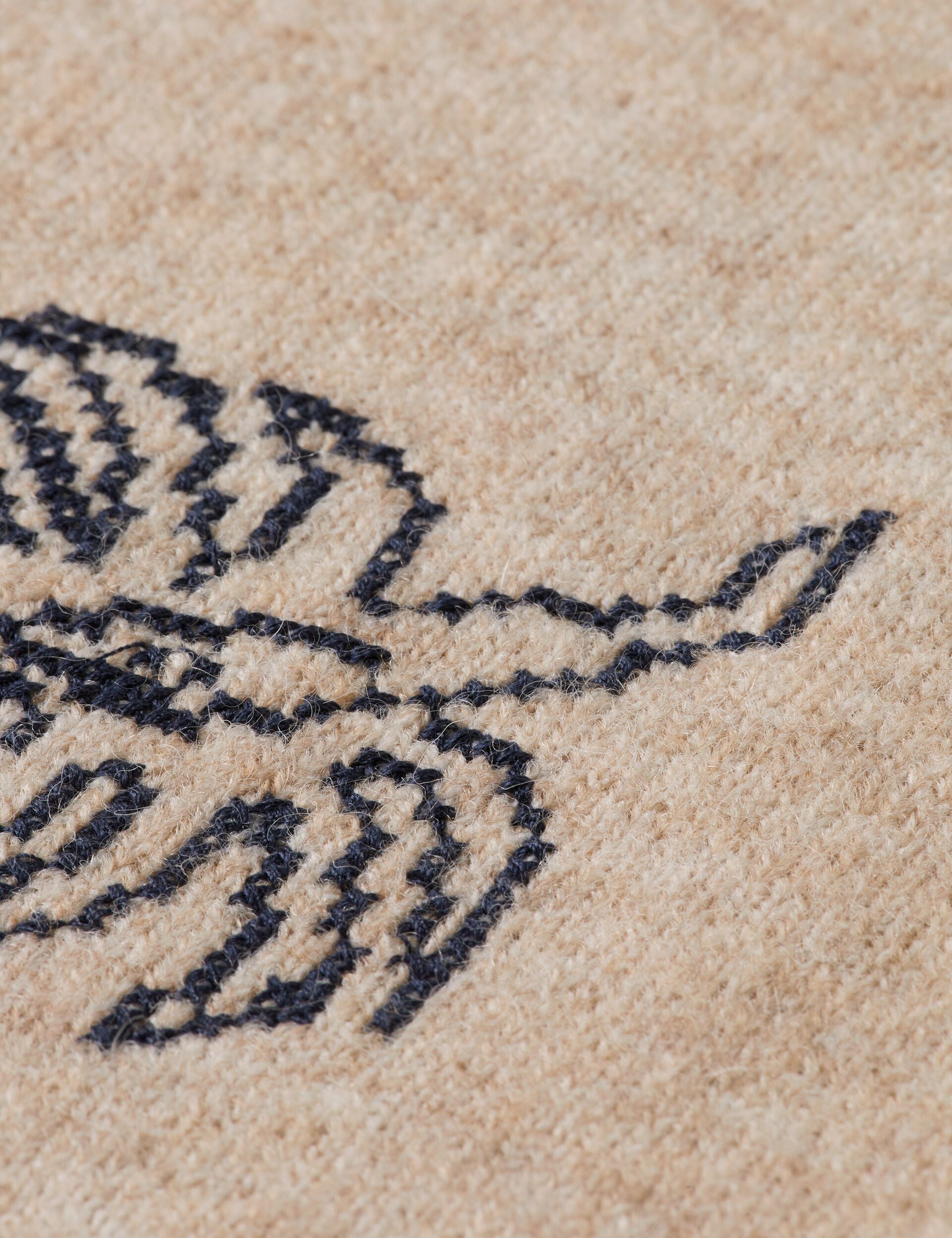 Gray קרדיגן לנשים Embroidered Crew SCOTCH & SODA