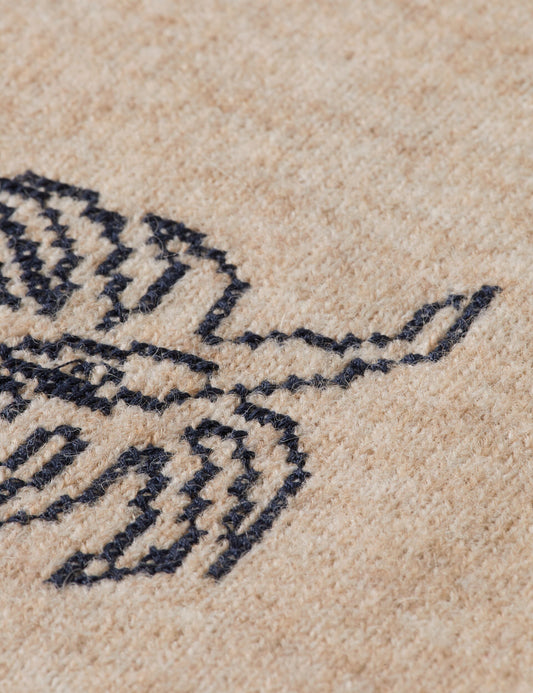 Gray קרדיגן לנשים Embroidered Crew SCOTCH & SODA