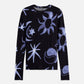 Black ALL OVER PRINTED LONG SLEEVE T-SHIRT סוודר SCOTCH & SODA