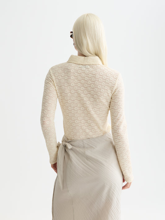 Gray קרדיגן רוכסן לנשים Open Structure SCOTCH & SODA