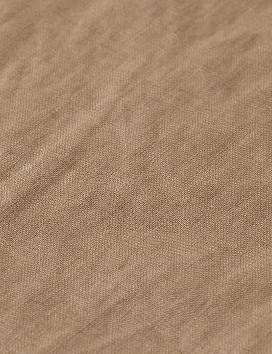 Rosy Brown חולצת פשתן מכופתרת ארוכה לנשים Linen SCOTCH & SODA