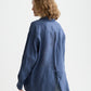 Lavender חולצה מכופתרת ארוכה לנשים Linen Back Detail SCOTCH & SODA