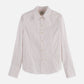 Light Gray חולצה מכופתרת ארוכה לנשים Regular Fit Poplin Shirt SCOTCH & SODA