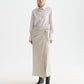 Dark Gray חולצה מכופתרת ארוכה לנשים Regular Fit Poplin Shirt SCOTCH & SODA