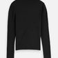 Black חולצת גולף דקה לנשים Core Roll Up Neck SCOTCH & SODA