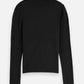 Black חולצת גולף דקה לנשים Core Roll Up Neck SCOTCH & SODA