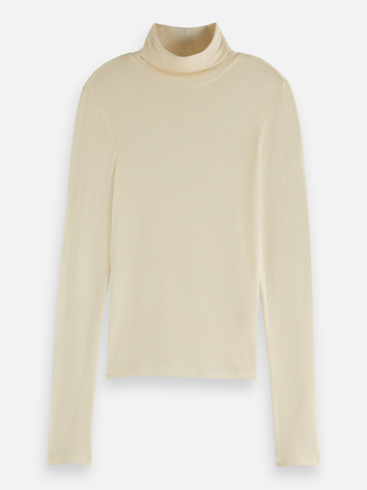 Gray חולצת גולף דקה לנשים Core Roll Up Neck SCOTCH & SODA