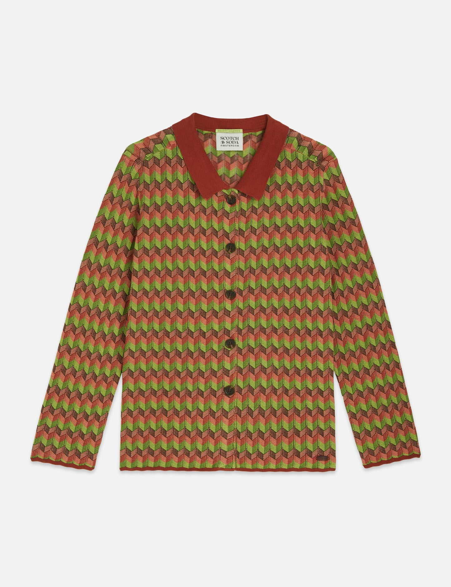 Sienna ג׳קט סריג ג׳קארד לנשים Jacquard SCOTCH & SODA