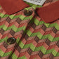 Saddle Brown ג׳קט סריג ג׳קארד לנשים Jacquard SCOTCH & SODA