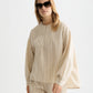 Rosy Brown חולצה ארוכה לנשים Linen Bib SCOTCH & SODA