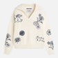 Misty Rose קרדיגן לנשים Embroidered Oversized SCOTCH & SODA
