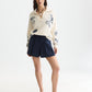 White Smoke קרדיגן לנשים Embroidered Oversized SCOTCH & SODA