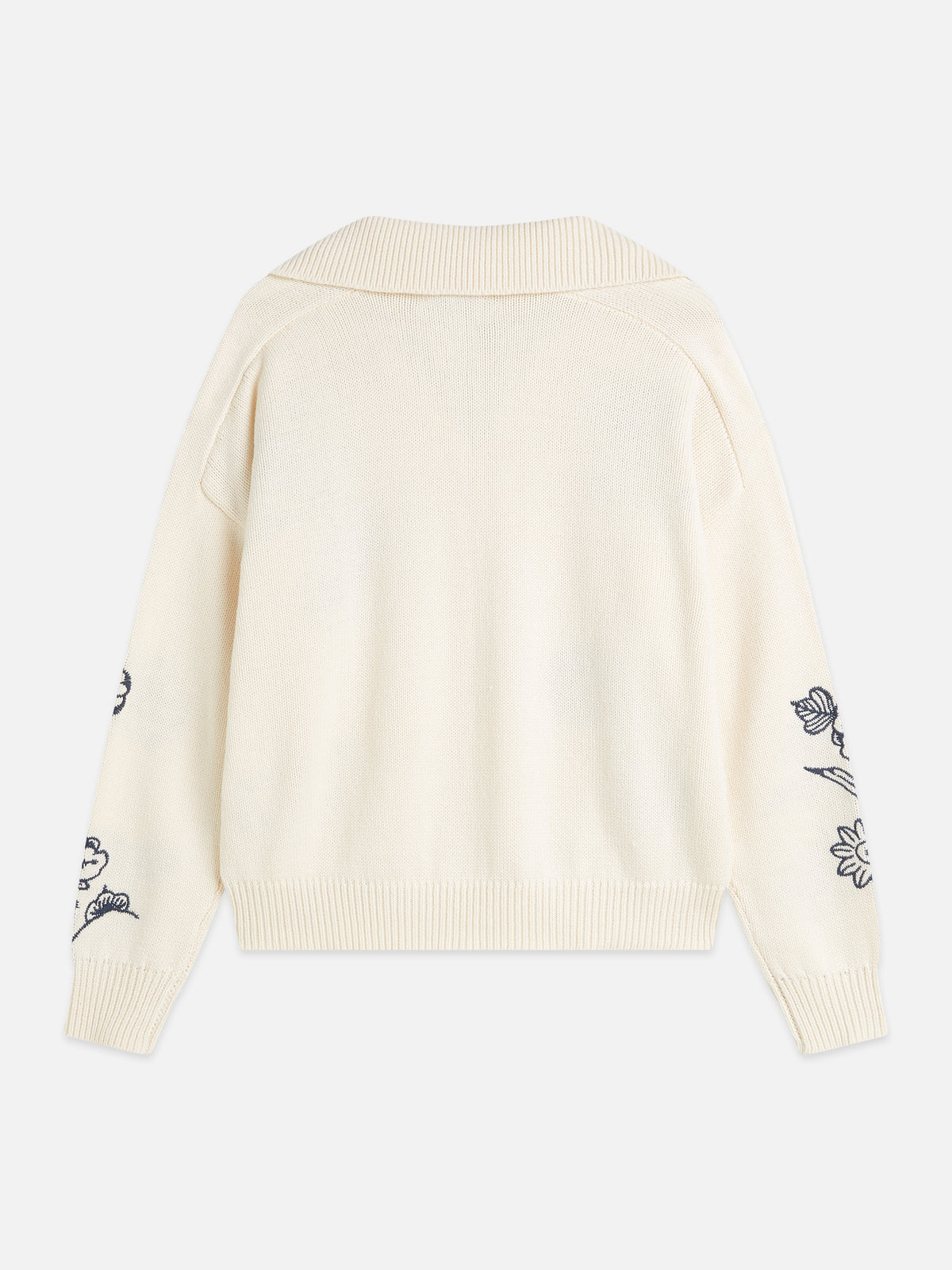 Antique White קרדיגן לנשים Embroidered Oversized SCOTCH & SODA